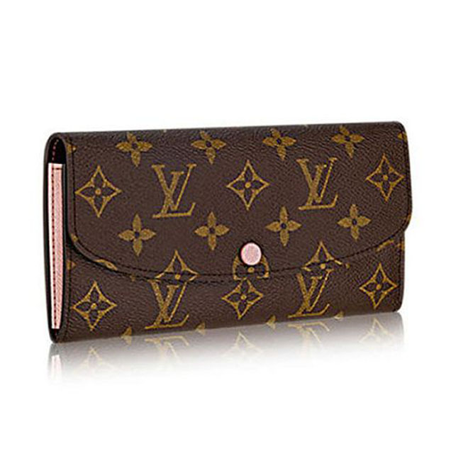 Louis Vuitton M61447 Emilie Wallet Monogram Canvas