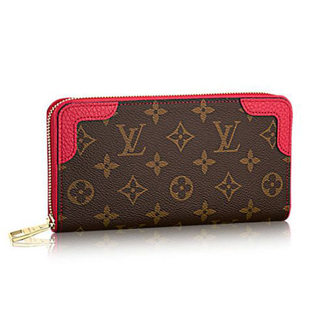 Louis Vuitton M41952 Zippy Wallet Retiro Monogram Canvas