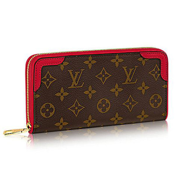 Louis Vuitton M61854 Zippy Wallet Retiro Monogram Canvas