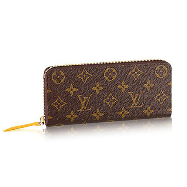 Louis Vuitton M61537 Clemence Wallet Monogram Canvas