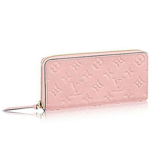 Louis Vuitton M61265 Clemence Wallet Monogram Empreinte Leather