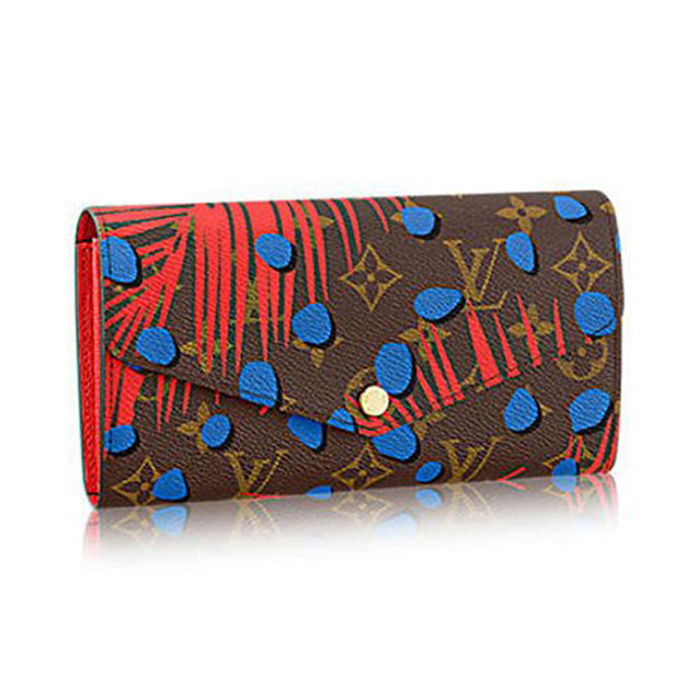 Louis Vuitton M41381 Sarah Wallet Monogram Jungle Dots