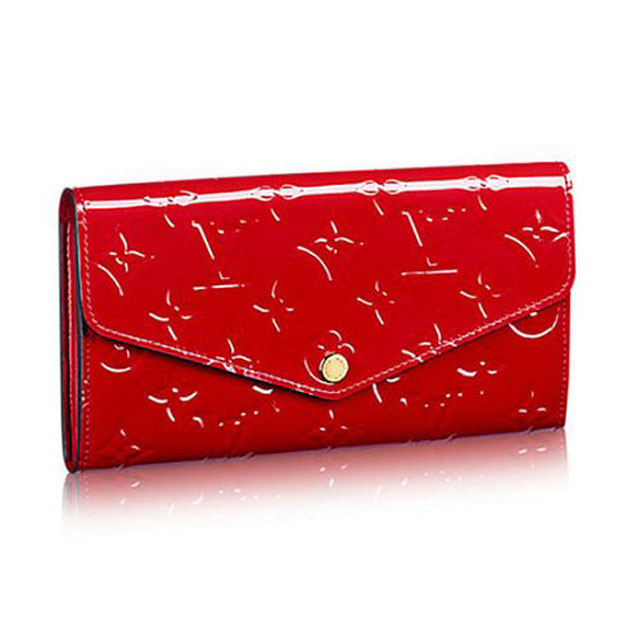 Louis Vuitton M90208 Sarah Wallet Monogram Vernis