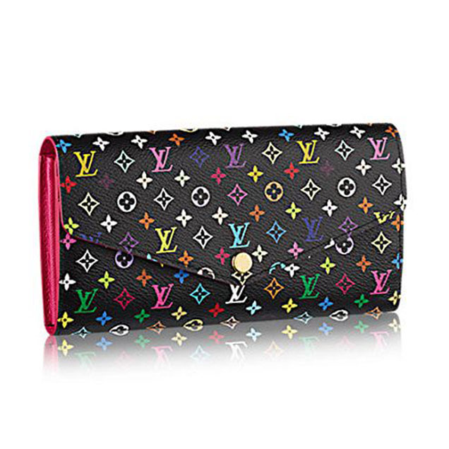 Louis Vuitton M60668 Sarah Wallet Monogram Multicolore Canvas