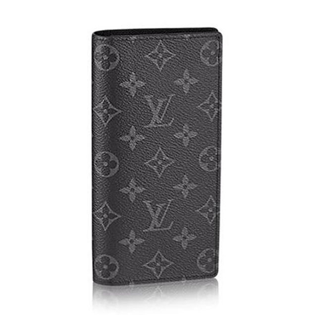 Louis Vuitton M62516 Brazza Wallet Monogram Eclipse Canvas