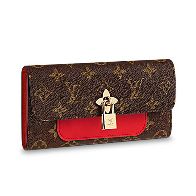 Louis Vuitton Monogram Canvas Flower Wallet M62566