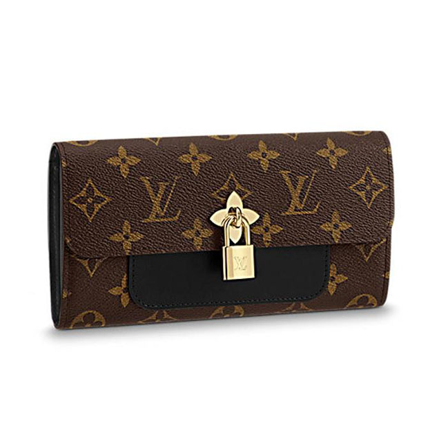 Louis Vuitton Monogram Canvas Flower Wallet M62577