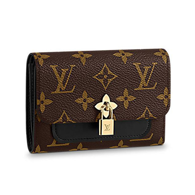 Louis Vuitton Monogram Canvas Flower Compact Wallet M62578