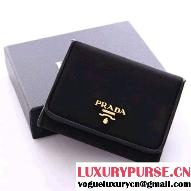 PRADA WALLET IN NYLON BLACK 1M0176 (SKU: #672978 ) (SKU: #672978 )