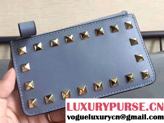 Valentino Rockstud Coin Purse And Key Case