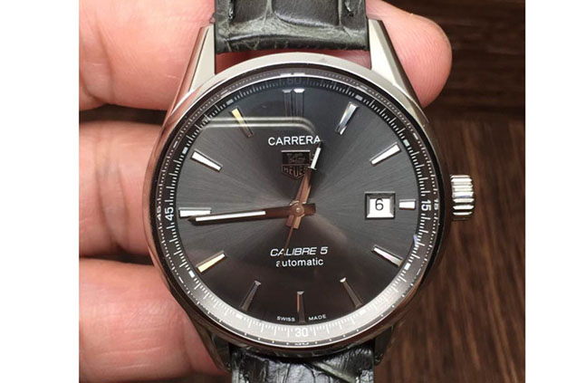 Tag Heuer Carrera Calibre 5 SS/LE Grey Dial